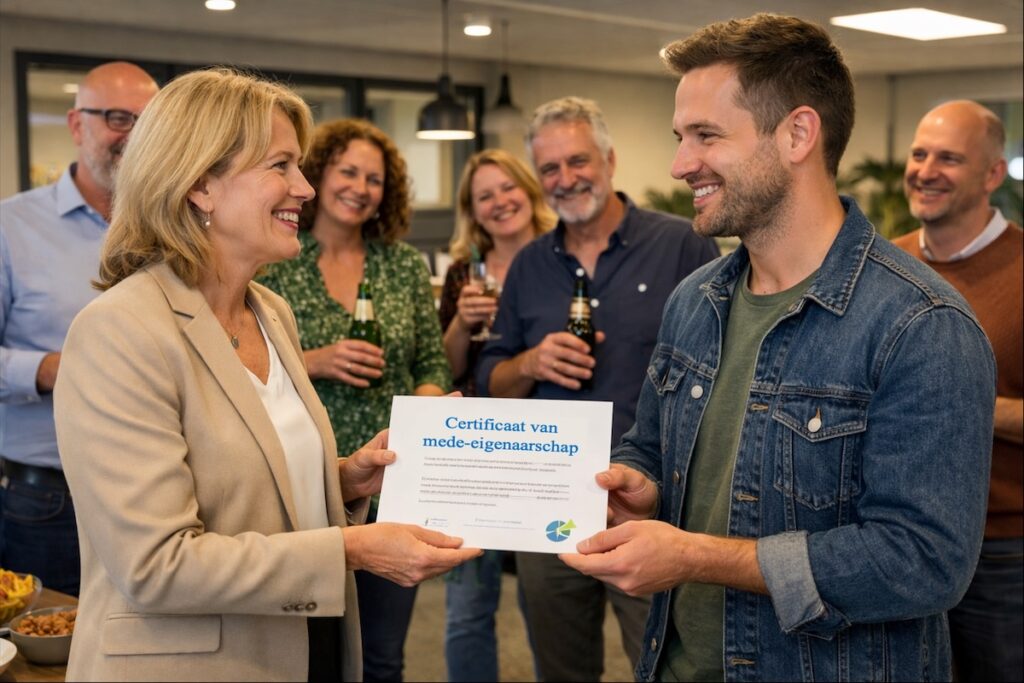 Certificaat mede-eigenaar